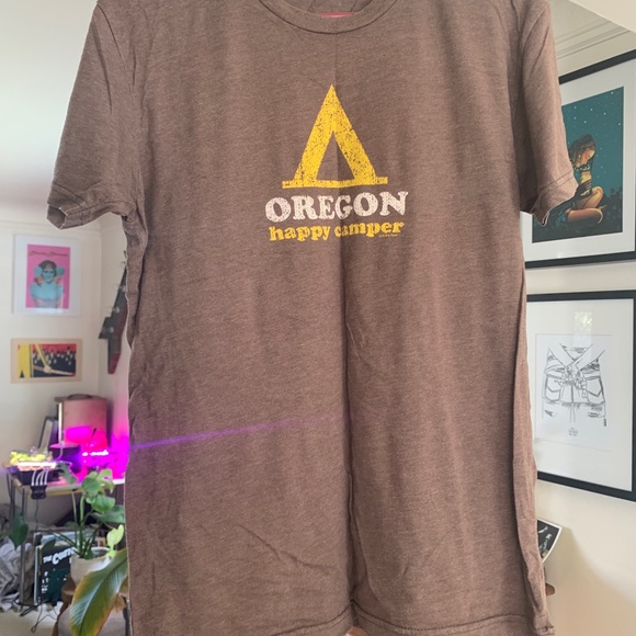 Oregon Happy Camper tee - Picture 2 of 3
